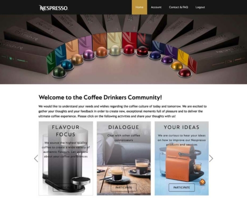 Nespresso community